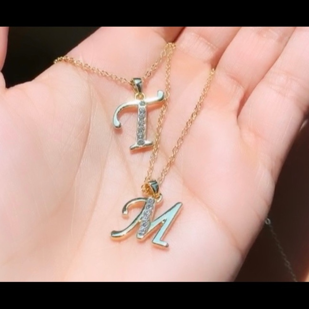 Initial necklaces